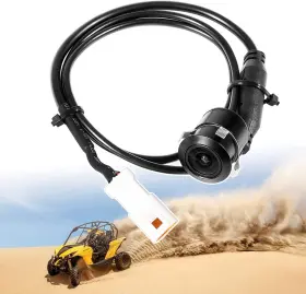 Drqp1357 Dr-auto Plug And Play Front Camera Fits Polaris Rzr For Factory Installed 7 Inch Ride Command