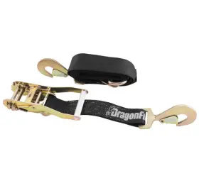 04-0811 Dragonfire Racing 2 Inch Heavy-duty Ratchet Strap Black