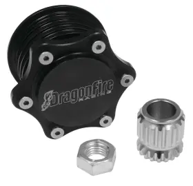 04-1049 Dragonfire Racing M-046 Steering Wheel Hubs For Polaris Ace 900 Xc 2018-2019 Black