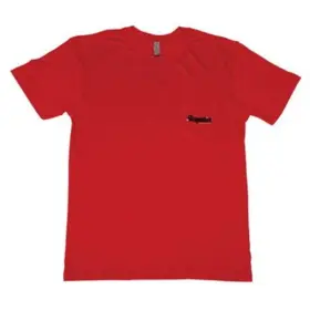 13-0032 Dragonfire Racing Logo Pocket Tee - Red Large