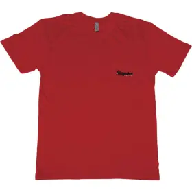 13-0033 Dragonfire Racing Logo Pocket Tee - Red Xl