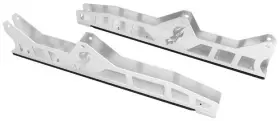 16-1806 Dragonfire Racing Trailing Arm Guards Silver #16-1806 Polaris Rzr Xp 1000/rzr Turbo