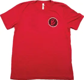 523110 Dragonfire Racing Dfr Logo Tee Blue/red 3xl