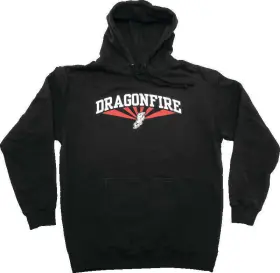 523124 Dragonfire Racing Dfr Az Hoodie Blk/rd Md