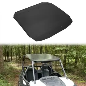 Et-151 Ecotric Plastic Hard Roof Top For 2014-2023 Polaris Rzr Large Black