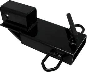 5001.1373 Extreme Max 5001-1373 Clamp-on Forklift Fork Hitch Receiver Adapter - 2 Inch