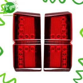 B0803-01801bk Gardenice Left And Right Tail Lights Pair 2413766 For 2018-2021 Polaris Ranger 1000 Xp Crew