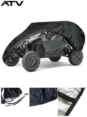 Ast1707195 Genrics Vehicle Storage Cover Waterproof Fits For Yamaha Yxz 1000r Ss Se Eps