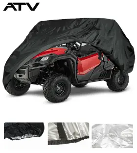 Genrics Ast1707479 Waterproof Sxs Utility Vehicle Storage Cover For Honda Pioneer 1000
