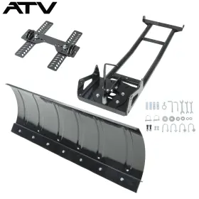 Ast2859667 Genrics Adjustable 48 Inch Snow Plow Blade Universal Kit Atv For Yamaha Honda