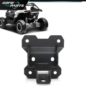 Goneparts1016-38 Goneparts Fit For 2016-2021 Can-am Maverick X3 Turbo Rear 2 Inch Receiver Tow Hitch Plate