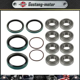 3554506 Gostang For Polaris Sportsman Worker 335 400 500 Front Wheel Bearings And Seals Kit New