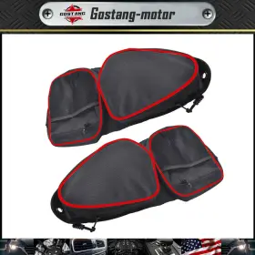 Ftvdb021 Gostang For Polaris Rzr Xp 1000 900 Turbo S Utv Front Side Storage Door Bag With Knee Pad
