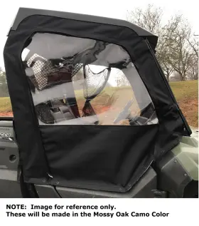 Pio700se-155 Greene Mountain Honda Pioneer 700 Side Door Upper Cab Enclosure Doors Camo
