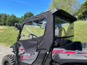 X2se-11 Greene Mountain Yamaha Wolverine X2 2019-2020 Side Door Upper Enclosures Doors Black