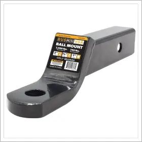 Gh-45030 Gushill Usa Gh 45030 Trailer Hitch Ball Mount Fits 2-inch Receiver Black