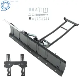 Hp120831 Happy19star Snow Plow Blade Universal Kit Adjustable 48 Inch Atv For Canam Polaris