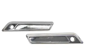 90200984 Harley-davidson 16 Fltrx Saddlebag Latches Faces Plates