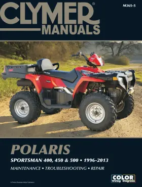 Haynes Sm0581 Polaris Sportsman 400 450 And 500 1996-2013 Workshop Repair Service Manual Clymer