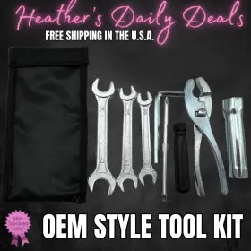 Tk01 Hdd Tool Kit Honda Odyssey 250 350 Rancher Trx 400 420 Trx420 Atc Atv Tools Bag