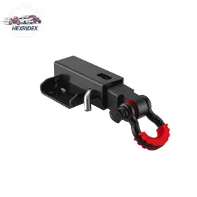 80107006 He 2 Inch D-ring Shackle Hitch Receiver Bracket For Kawasaki Mule Pro Mx 2019