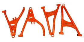 Mcffa-gen1-1-o High Lifter 2017-2025 Polaris General 1000 Arched Forward Front A Arms Orange