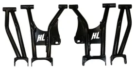 Mcrra-gen1-b High Lifter 2017-2023 Polaris Rzr 900 1000 S/4 Rear Raked A Arms Black