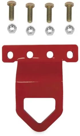 Towhk-f-rzr1-r High Lifter Products Tow Hook Front Red Polaris Rzr Xp 4 1000 Eps 2014
