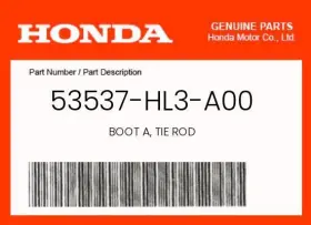 53537-hl3-a00 Honda Genuine Boot A Tie Rod -