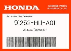 Honda 91252-hl1-a01 Genuine Oil Seal 35x56x8 -