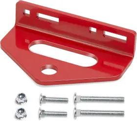 106-006-01-1126r Howbow Zero Turn Mower Tow Hitch 1/4 Inch 6mm Thick Heavy Duty Steel Universal Red