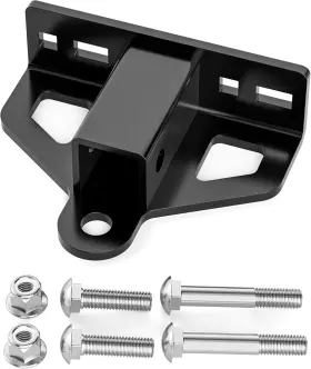 106-006-01-2112 Howbow Zero Turn Lawn Mower Hitch With 1-1/4 Inch Receiver 6mm Thicker Heavy Duty