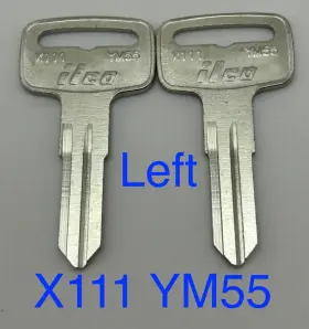 X111-ym55 Ilco 2 Key Blanks Polaris Atv 2004-2005 Atp 330 500 2000-2002 Big Boss Magnum 325