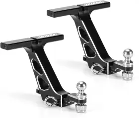 Scx24-175-2 Injora Cnc Aluminum Drop Hitch Receiver For 1/24 Rc Crawler Scx24