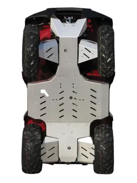 Ib.02.400 Iron Baltic Ib.02.400. Kawasaki Kvf 650/750 Brute Force Aluminium Skid Plate Full Set With A-arms
