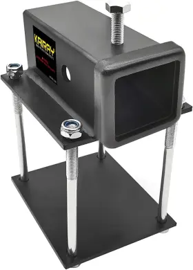 Hy005 Kairay Bolt-on Rv Bumper Hitch Receiver Adapter For 4-4.5ftft