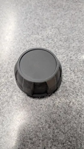 11065-0893-6z Kawasaki Oem Wheel Cap Black Mule Pro Fx Fxr Fxt Teryx Brute Force