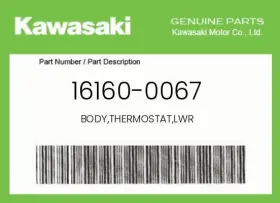 16160-0067 Kawasaki Genuine Body Thermostat Lwr -