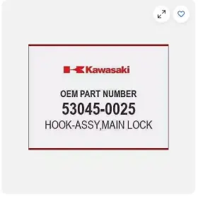 53045-0025 Kawasaki Mule Pro-fx 16 Box Bed Main Lock Latch #1 50094