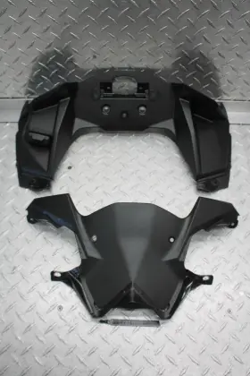 7814653 Kawasaki 2024 Ninja Ex500 Abs Front Gauge Instrument Cluster Trim Panels