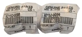 92152-0098-1 Kawasaki Collar L 38.5 Lot Of 2 Oem For 2004 05 06 Prairie 700 Kvf700 4x4