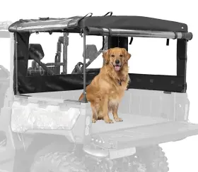 B0108-03210-bk Kemimoto Utv Soft Cargo Bed Cover For Cfmoto Uforce 1000 / 1000xl Black