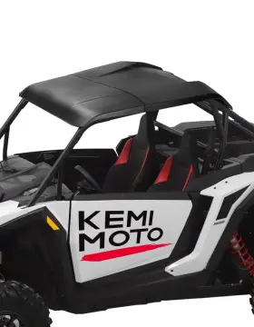 B0112-06317-bk-ey Kemimoto Utv Sport Hard Roof Top For 2024-2025 Polaris Rzr Xp 1000 2-seater 2884553 Black