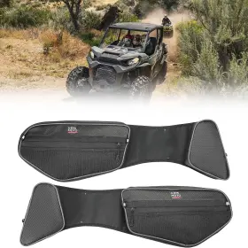 B0113-17537-bk-ey Kemimoto Utv Door Storage Bags With Knee Pads For Can-am Commander/ Commander Max 2021-2024
