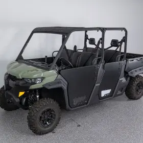 Ey-b0102-03905-bk-1729 Kemimoto Aluminum Half Door For Can-am Defender Max Hd7 Hd8 Hd9 Hd10 2017-2026