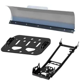 105750 Kfi 60 Inch Atv Plow Kit Cfmoto 15-18 Cforce 500 Ho S -blade Push Tube Mid Mount