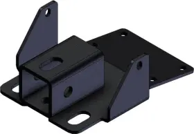 101820 Kfi Products Rear Receiver Hitch #101820 For Kawasaki Mule 610