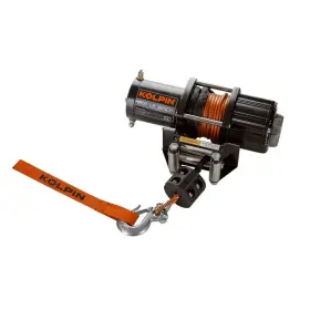 25-9255 Kolpin 2500 Lb - Synthetic Rope Winch Kit By
