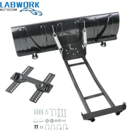 La2295789cm Labworkauto Adjustable 48 Inch Snow Plow Blade Universal Kit Atv For Canam Polaris