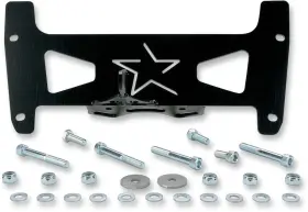 3159-l290896-utv Lone Star Racing Gusset Plate-black For 2006-2007 Yamaha Yxr45f Rhino 450 Utv
